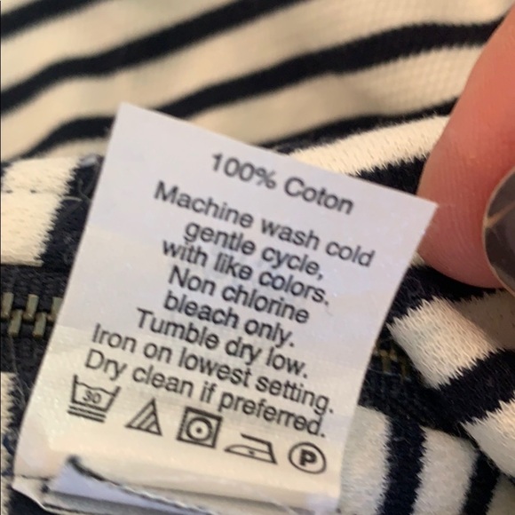 Madewell Eventide Striped Side Zip Skirt Medium - Picture 8 of 15